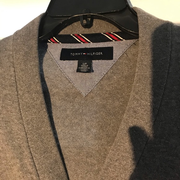 Tommy Hilfiger Mens Buttondown Knit Cardigan Sweater